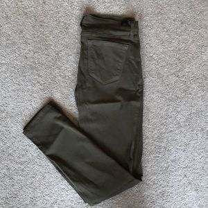 KanCan army green super soft stretchy jeans